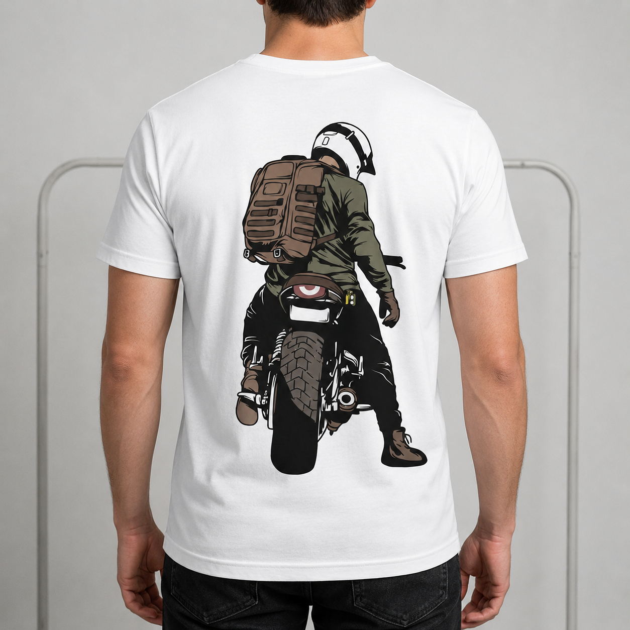 Adventure Motorcycle Rider T-Shirt