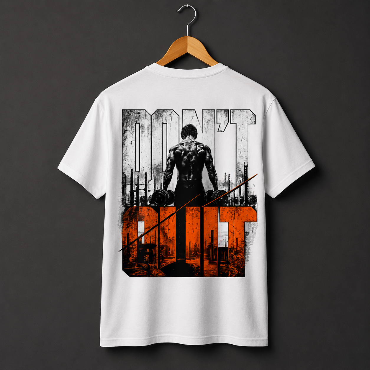 Don't Quit Motivational Gym T-Shirt