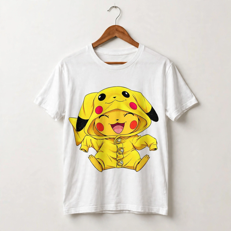 Cute Pikachu T-Shirt