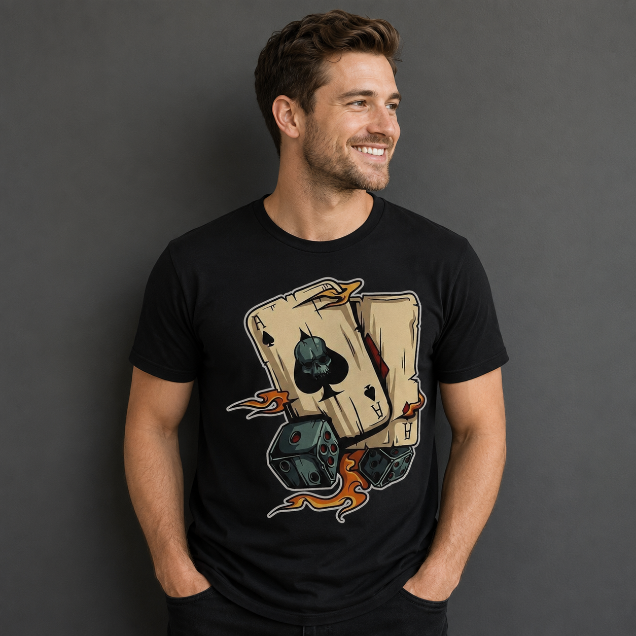 Ace Cards & Dice T-Shirt