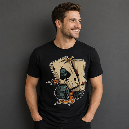 Ace Cards & Dice T-Shirt