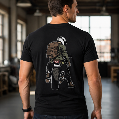 Adventure Motorcycle Rider T-Shirt