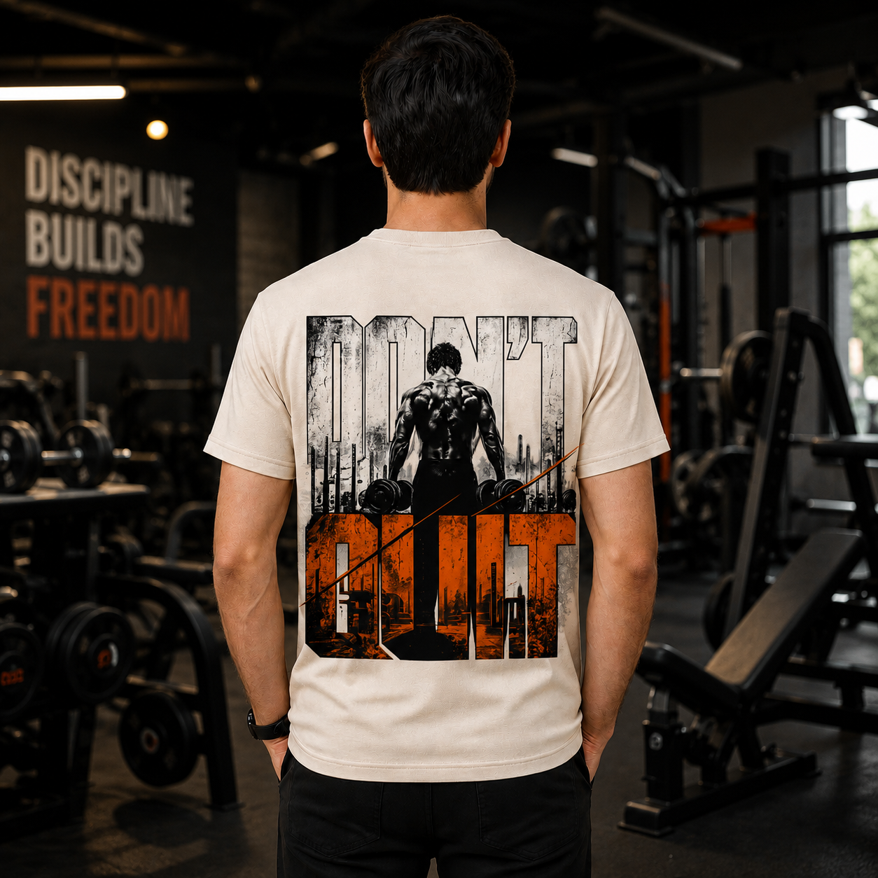Don't Quit Motivational Gym T-Shirt