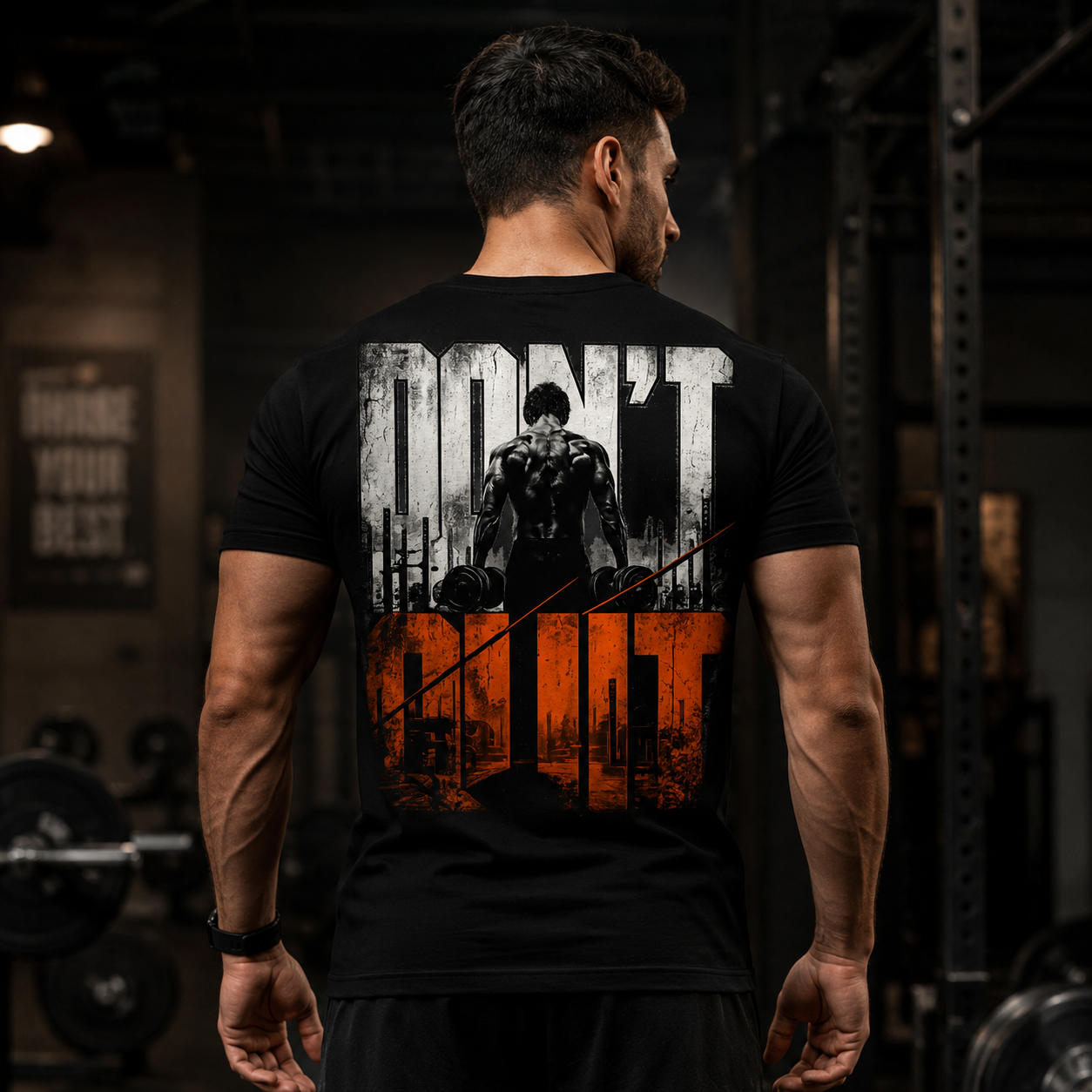 Don't Quit Motivational Gym T-Shirt
