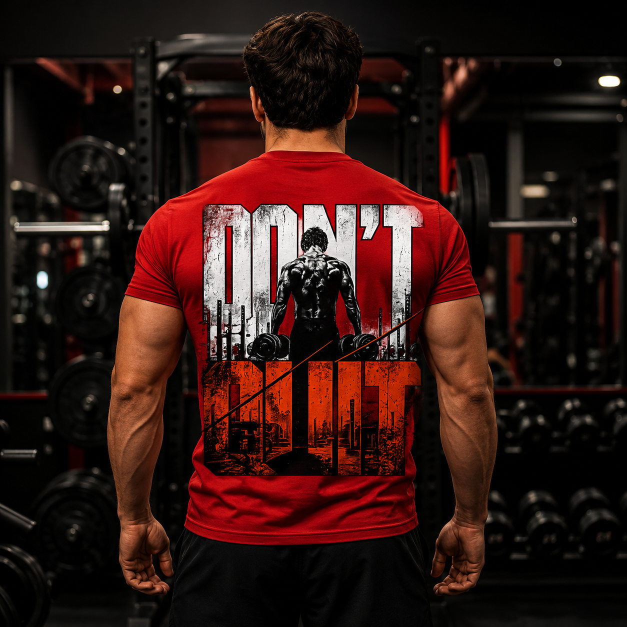 Don't Quit Motivational Gym T-Shirt