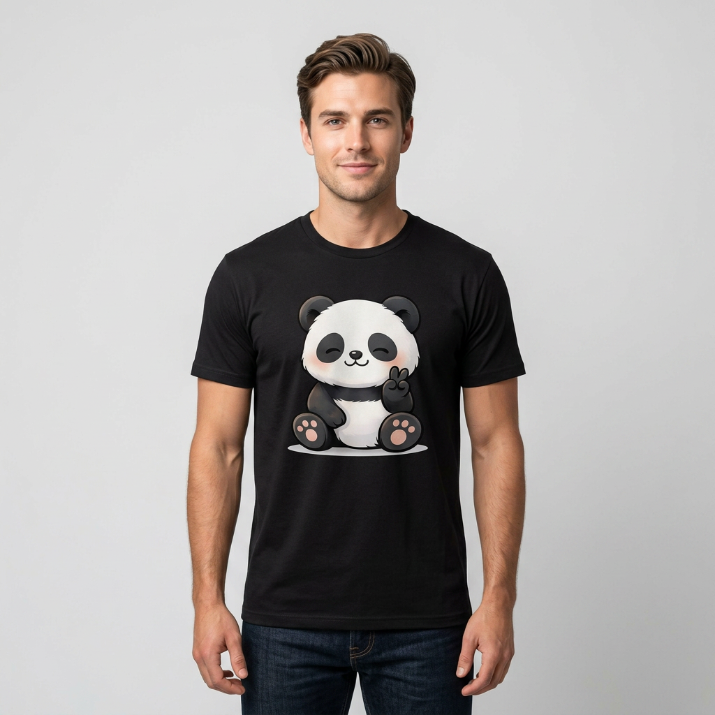 Cute Panda T-Shirt