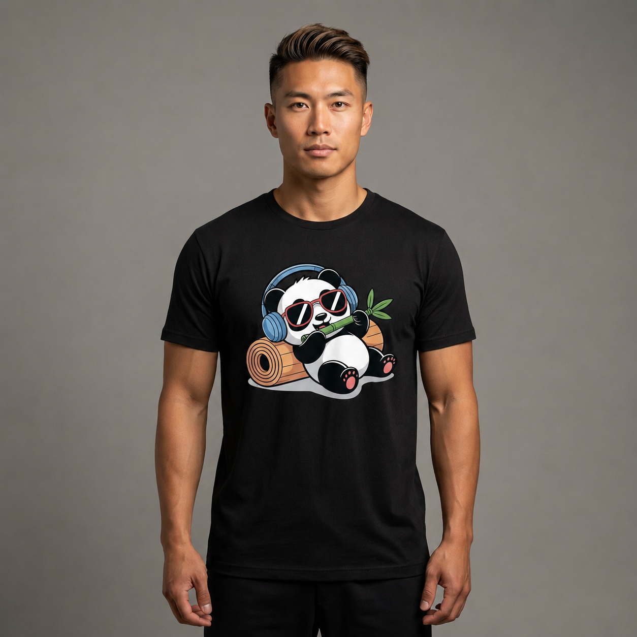 Cool Panda Graphic T-Shirt