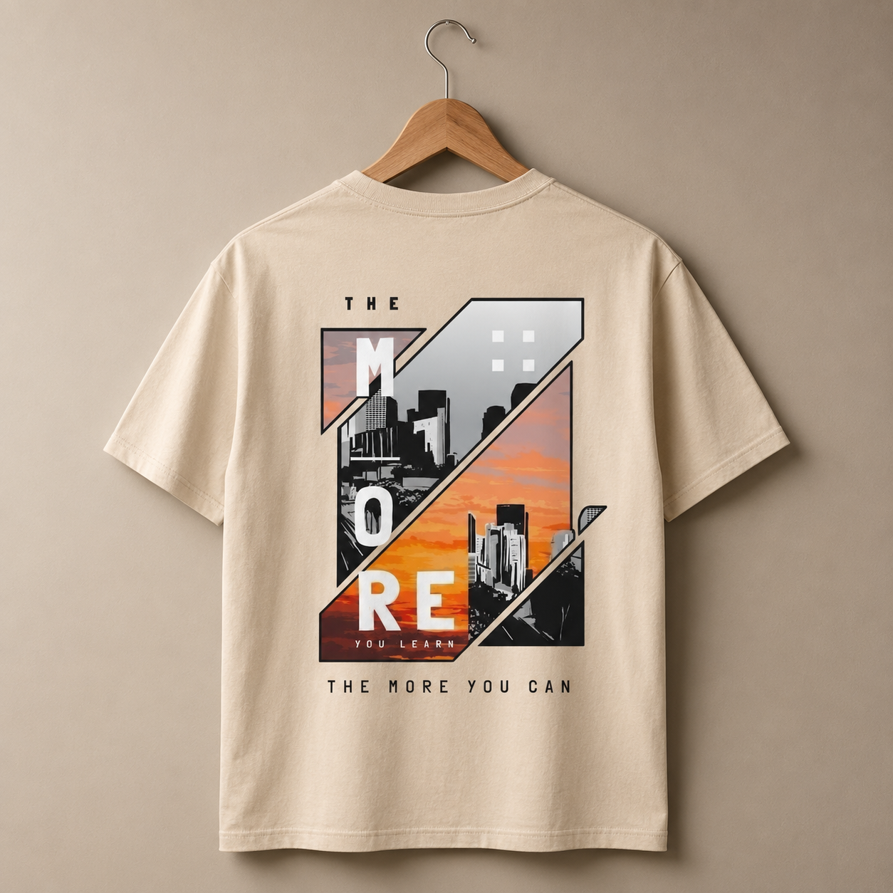 The More You Learn T-Shirt