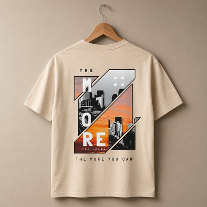 The More You Learn T-Shirt