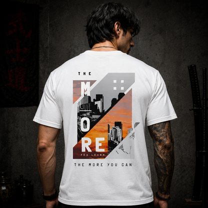 The More You Learn T-Shirt