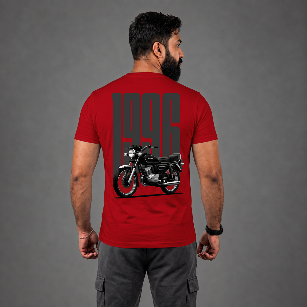 1996 Vintage Motorcycle Graphic T-Shirt