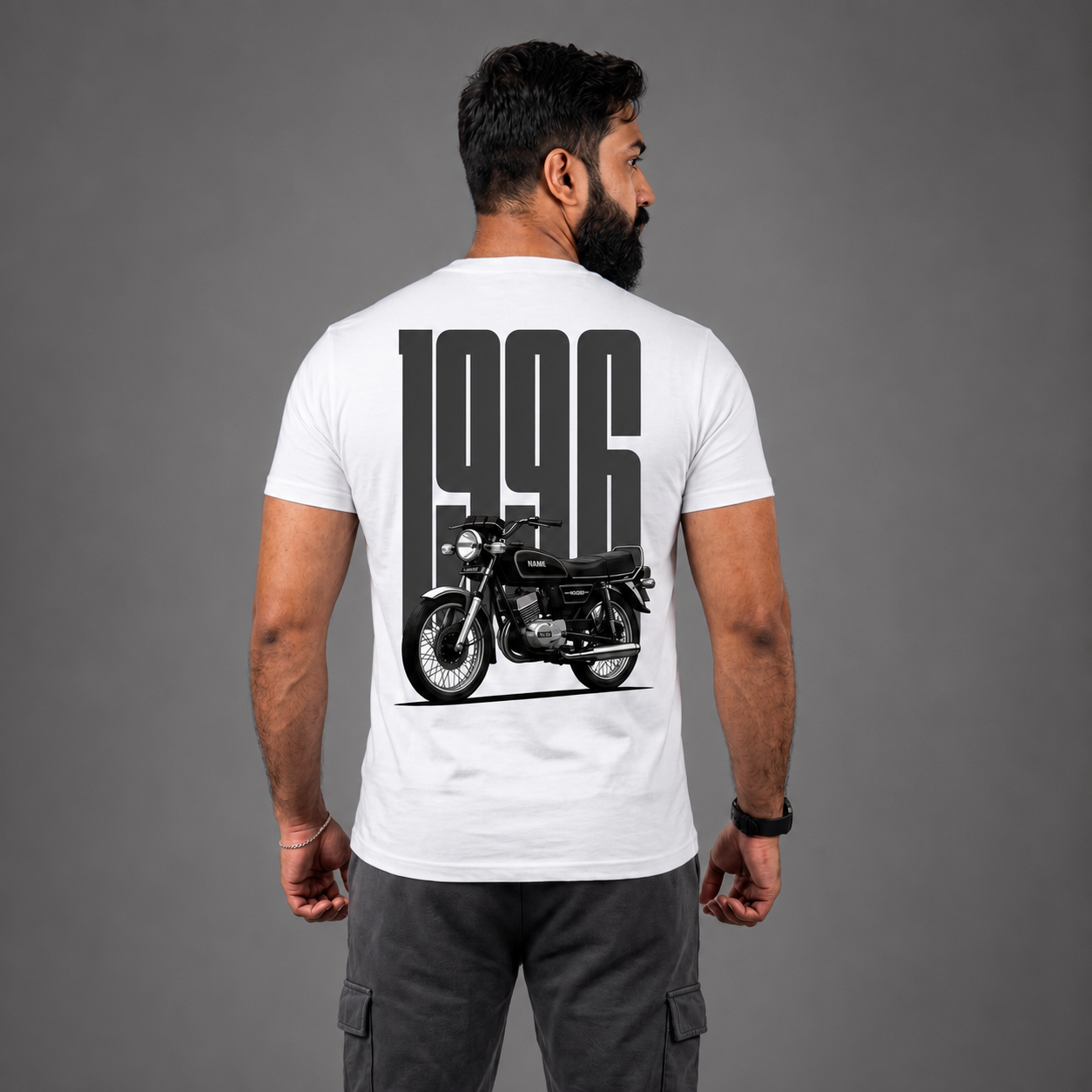 1996 Vintage Motorcycle Graphic T-Shirt
