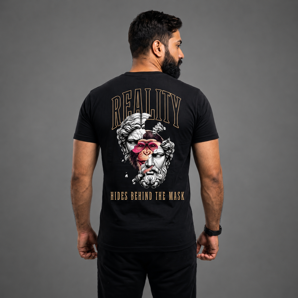 Reality Mask Graphic T-Shirt