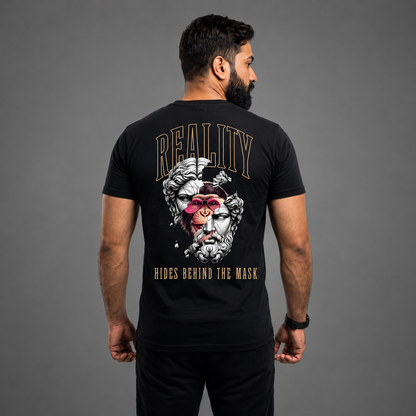 Reality Mask Graphic T-Shirt