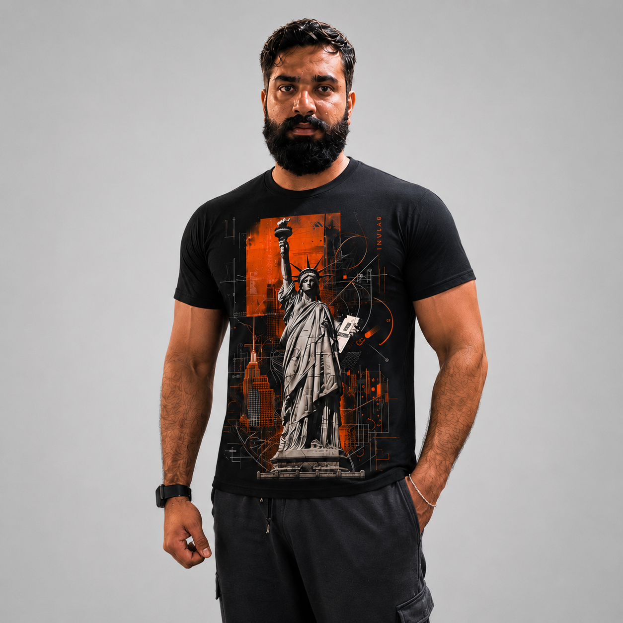 Statue of Liberty Graphic T-Shirt