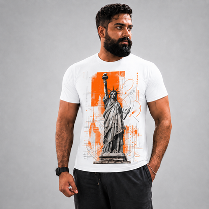 Statue of Liberty Graphic T-Shirt