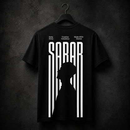 SABAR Men Graphic Print T-Shirt