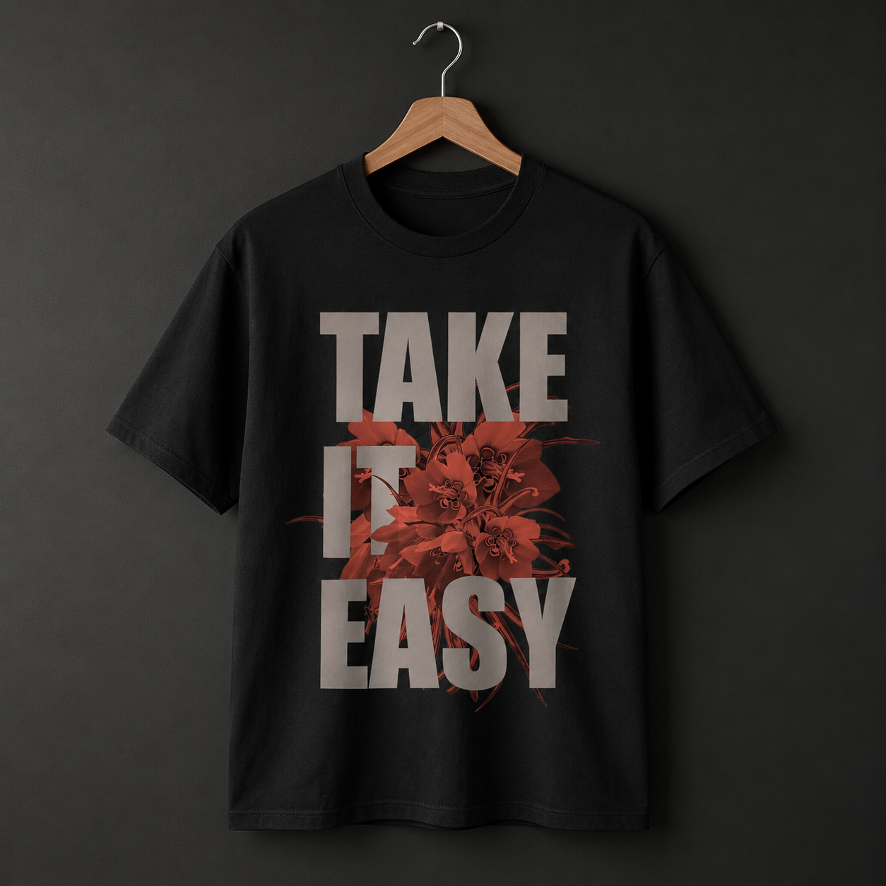 Take It Easy Floral T-Shirt