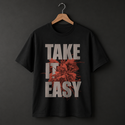 Take It Easy Floral T-Shirt