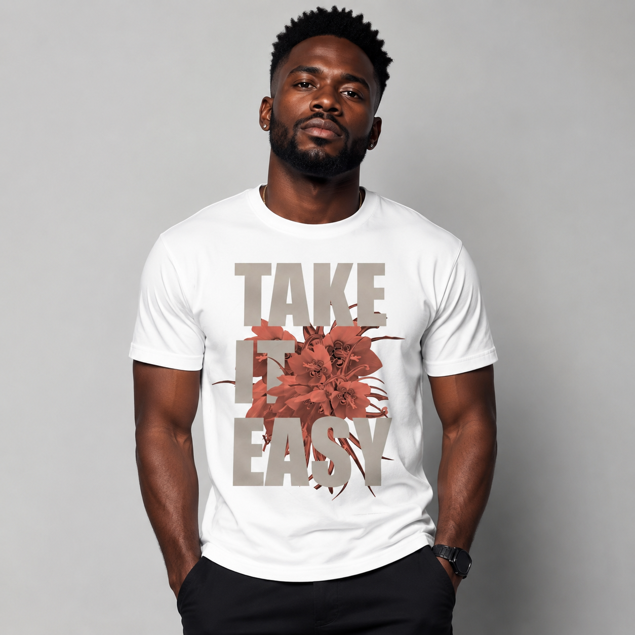 Take It Easy Floral T-Shirt