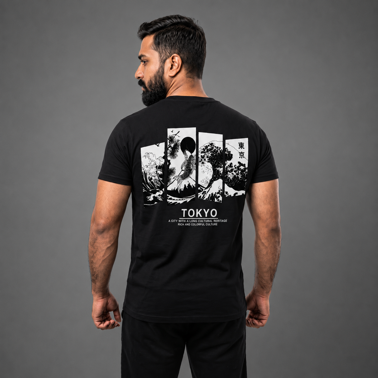 Tokyo Japanese Art Graphic T-Shirt