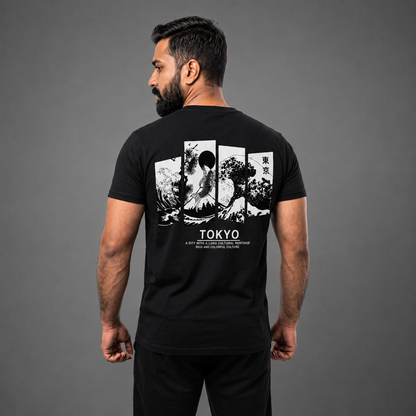 Tokyo Japanese Art Graphic T-Shirt