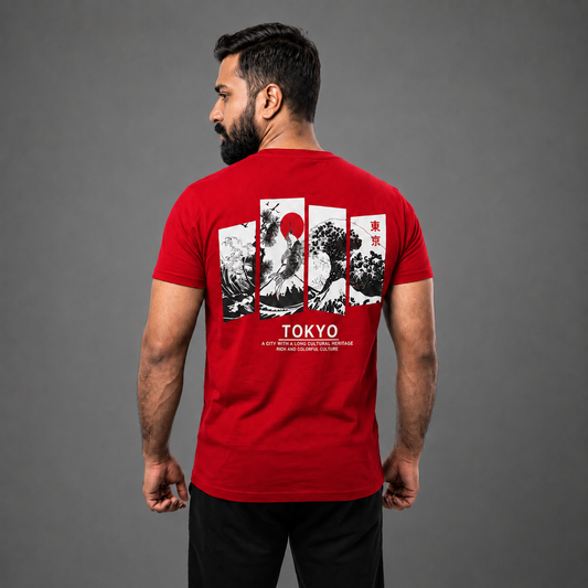 Tokyo Japanese Art Graphic T-Shirt