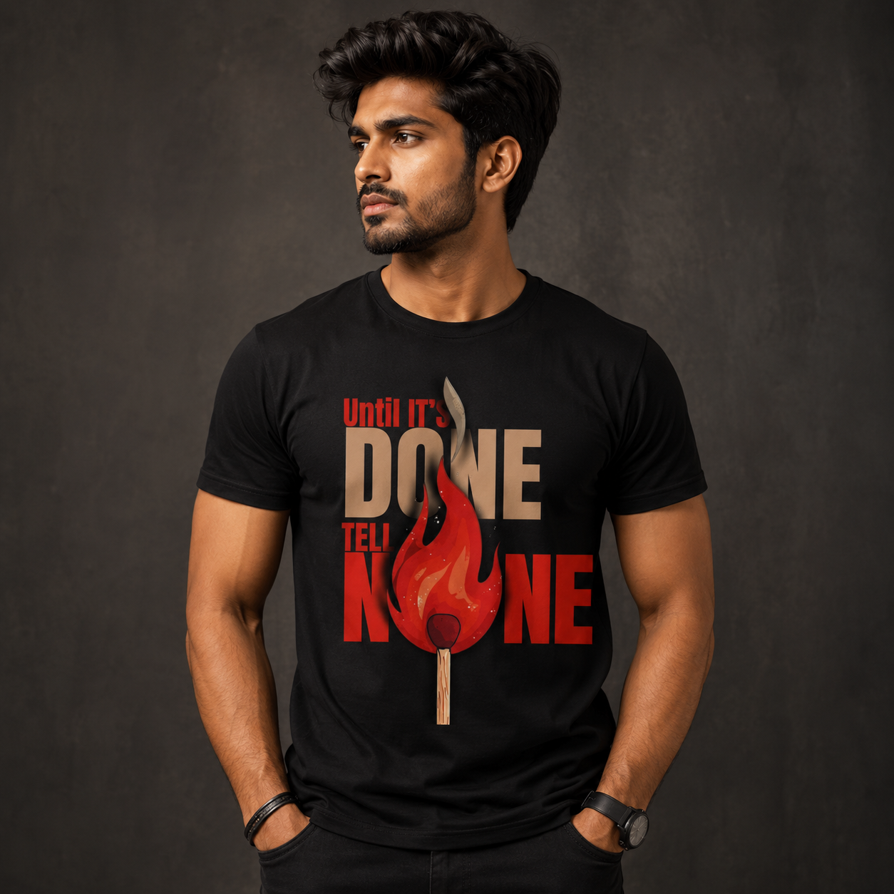 Until It's Done Tell No One T-Shirt