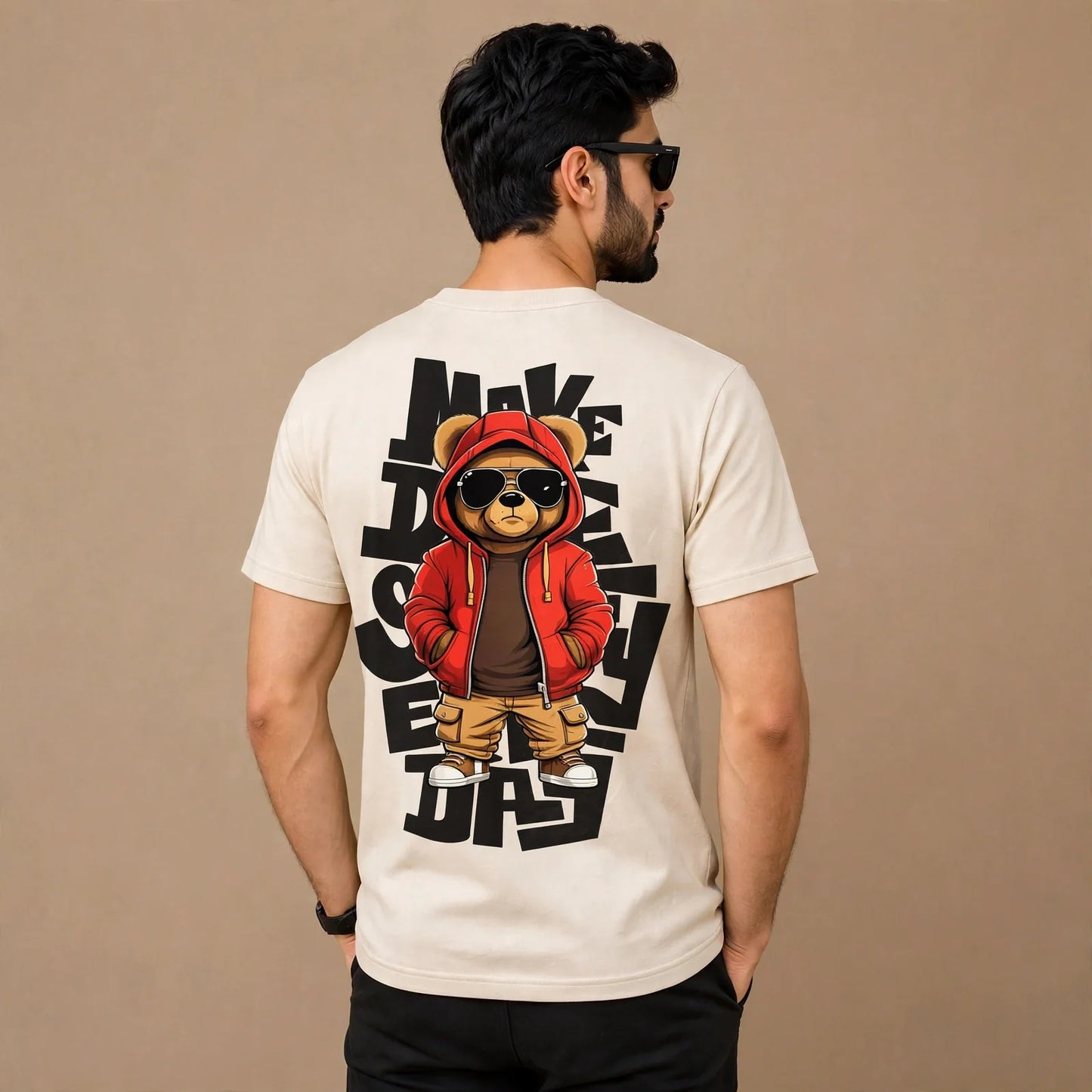 Make Dope Stuff Every Day" Bear T-Shirt