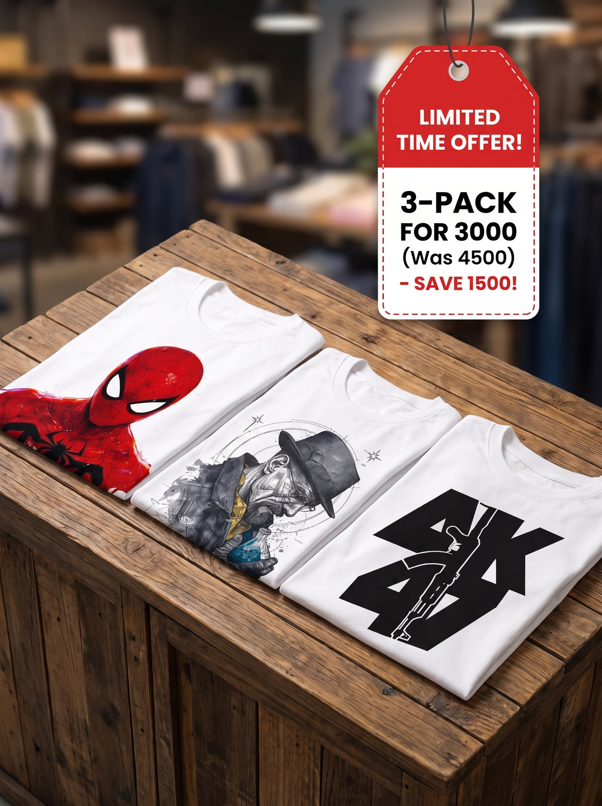 Pack of 3