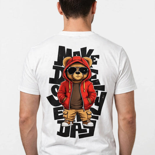 Make Dope Stuff Every Day" Bear T-Shirt
