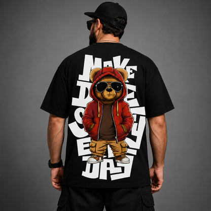 Make Dope Stuff Every Day" Bear T-Shirt