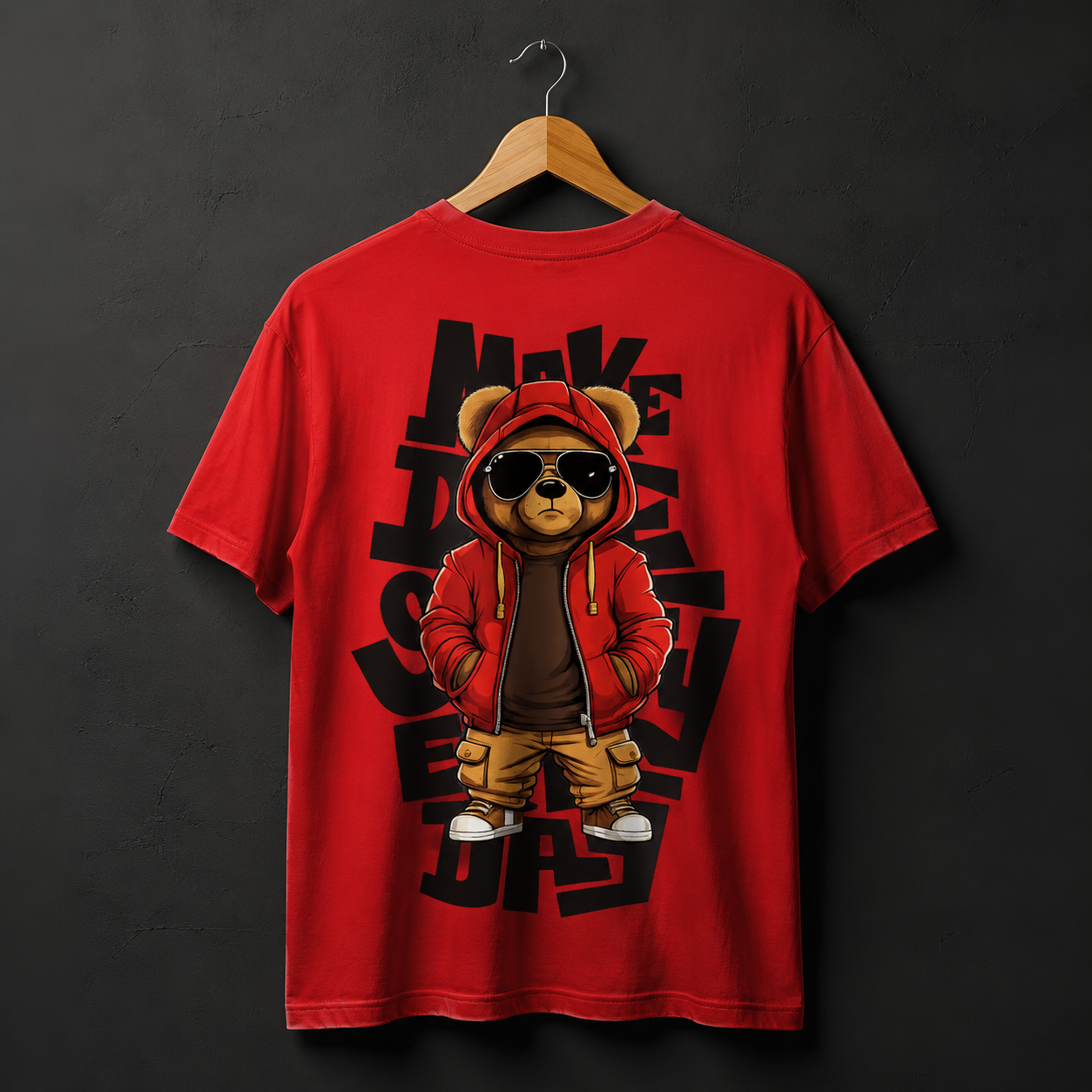 Make Dope Stuff Every Day" Bear T-Shirt